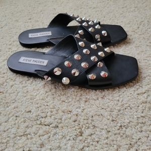 Steve Madden Spiked Sandals Size 9